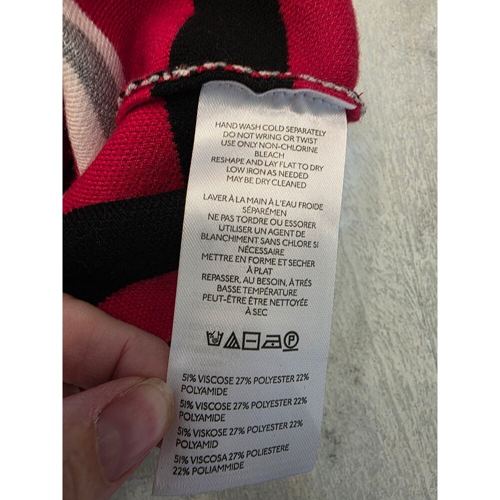 NWT Maeve Anthropologie Noah Muscle Sweater Tank Top Boxy SZ Medium Striped - Picture 6 of 7